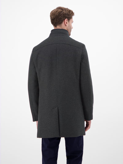 Mantel in Wolloptik, KURZGRÖSSEN - LERROS