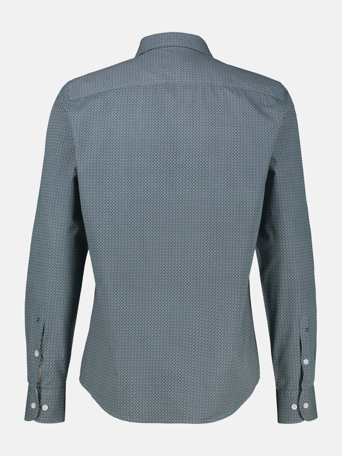 Langarmhemd mit Kentkragen aus 100% Baumwolle - LERROS