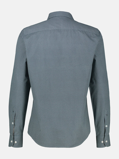 Langarmhemd mit Karomuster aus 100% Baumwolle - LERROS