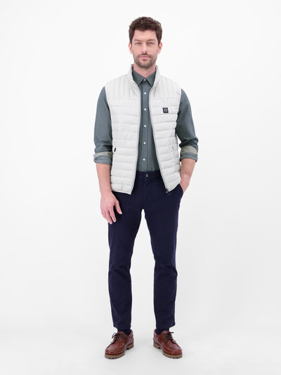 Langarmhemd mit Karomuster aus 100% Baumwolle - LERROS