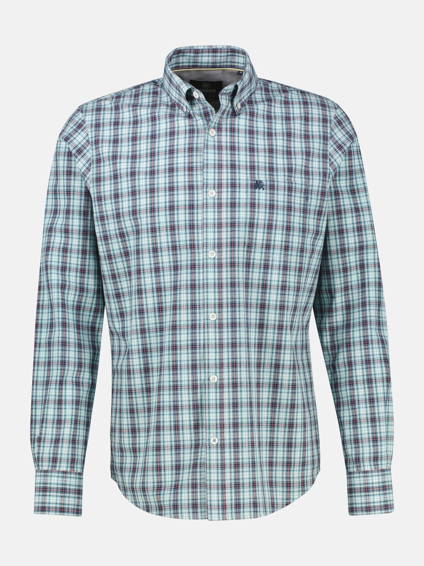 Karohemd mit Button-Down-Kragen - LERROS