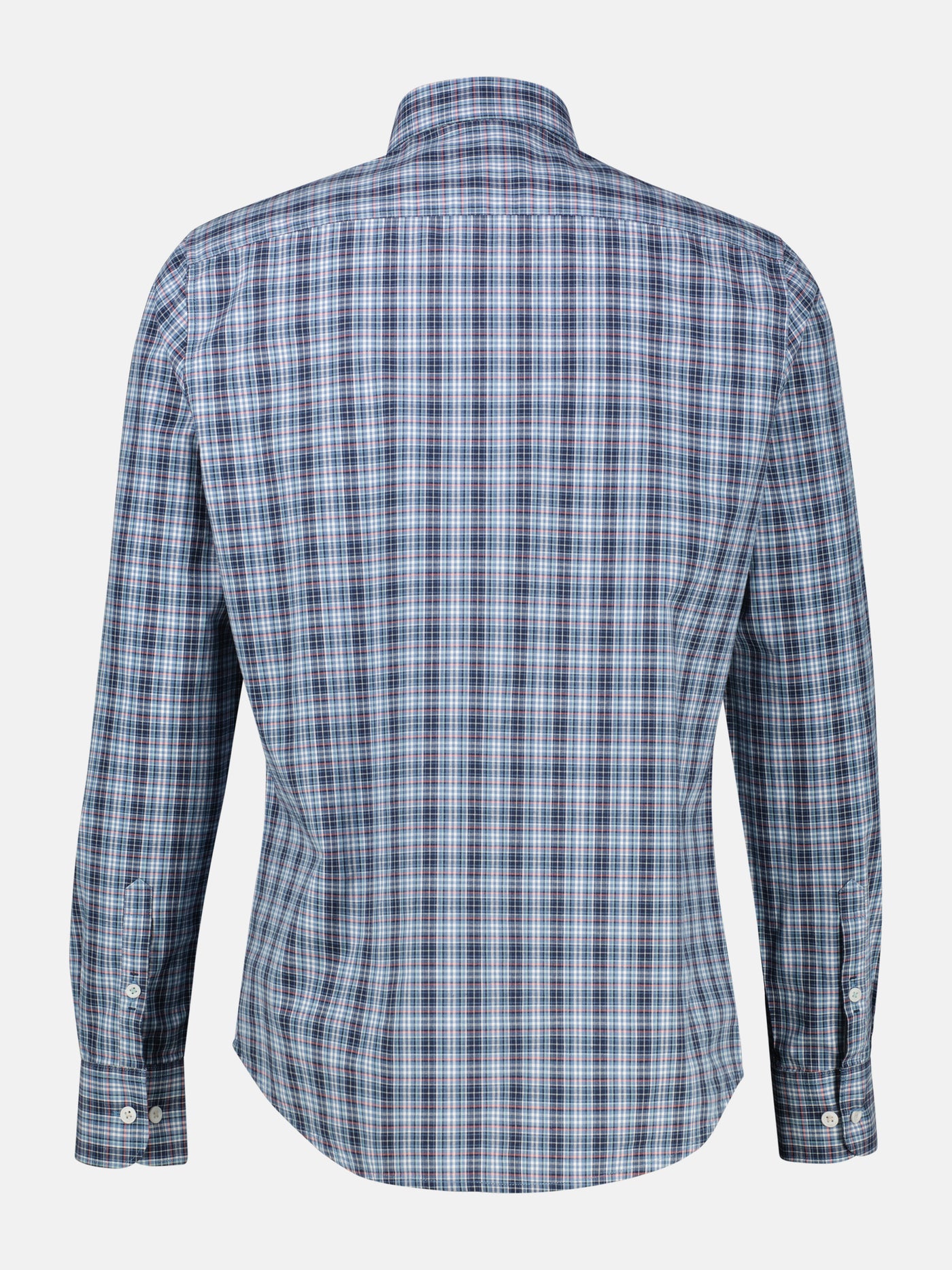 Karohemd mit Button-Down-Kragen - LERROS