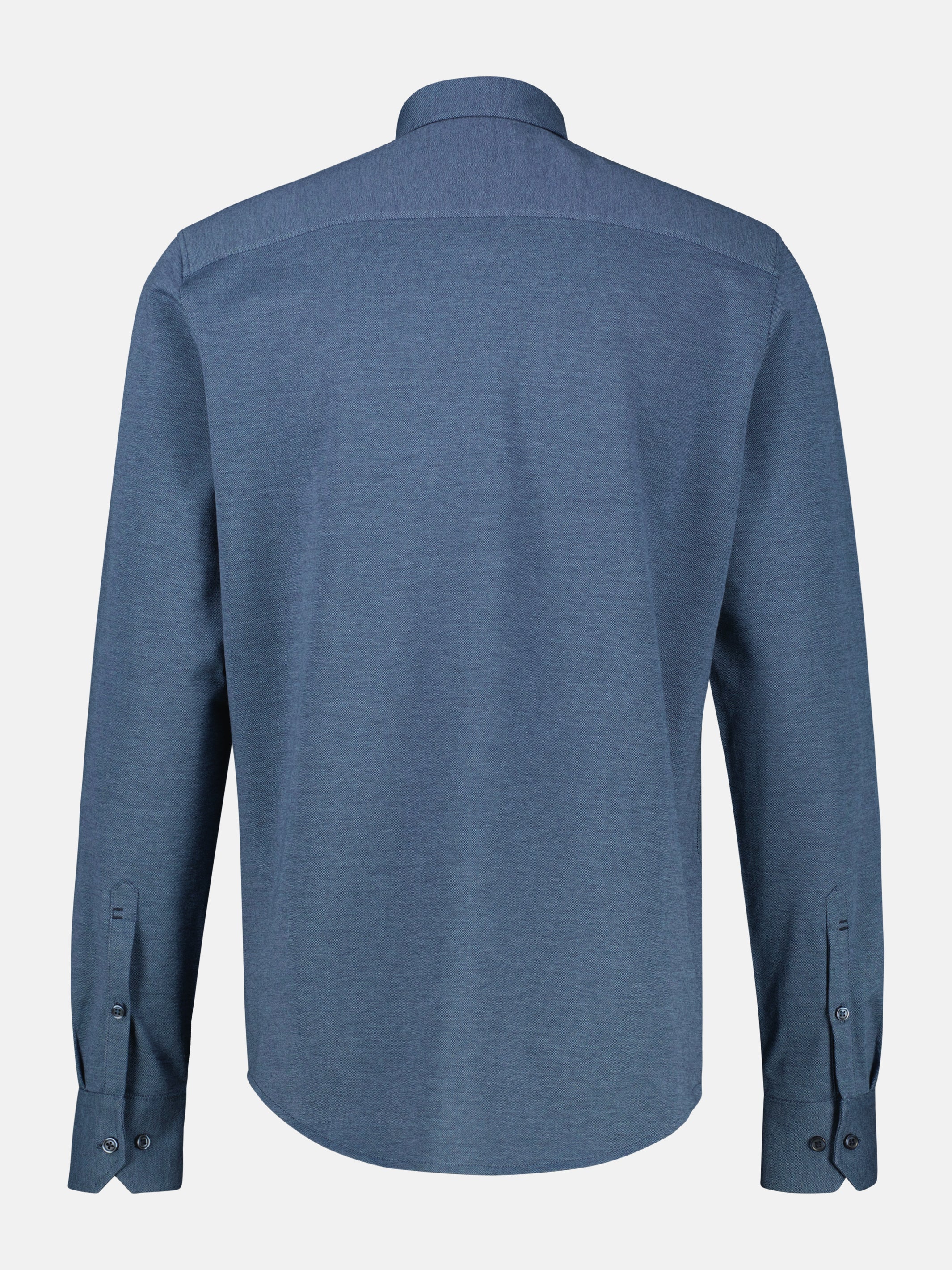 Jerseyhemd mit 2-Knopf-Manschette und Kentkragen - LERROS