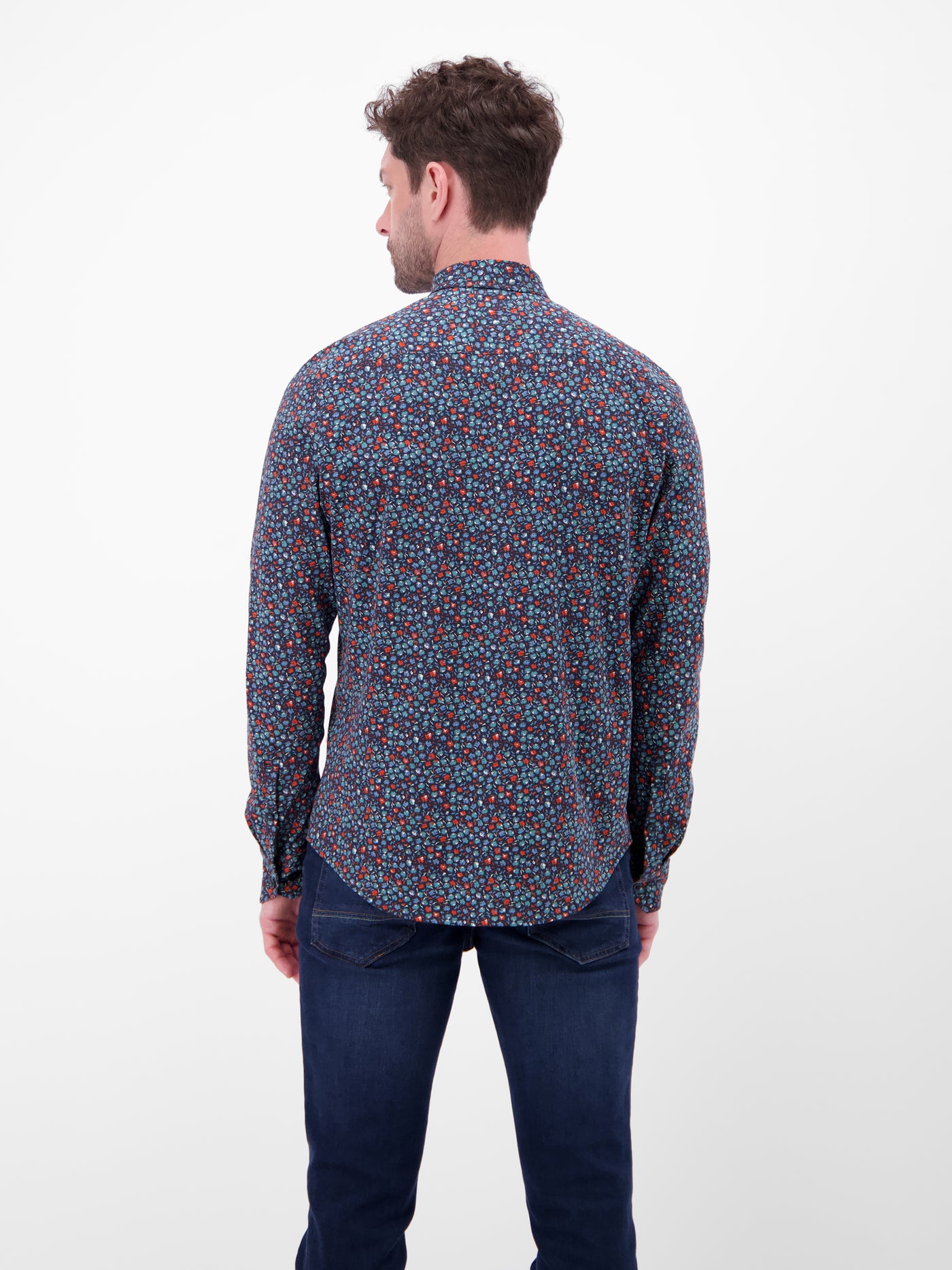 Jerseyhemd mit Haifischkragen - LERROS