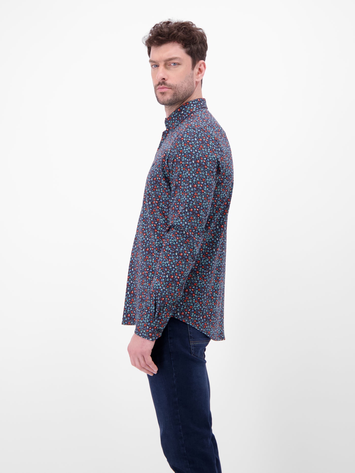 Jerseyhemd mit Haifischkragen - LERROS