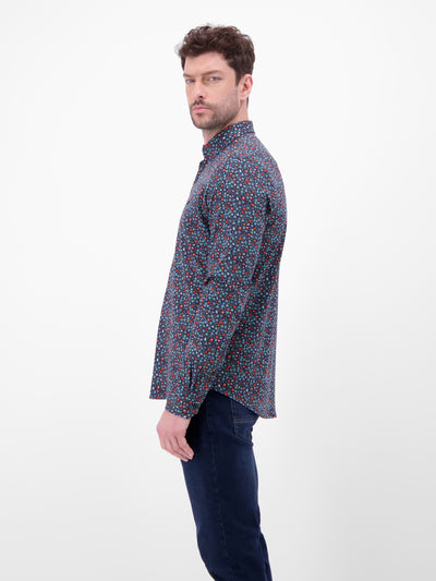 Jerseyhemd mit Haifischkragen - LERROS