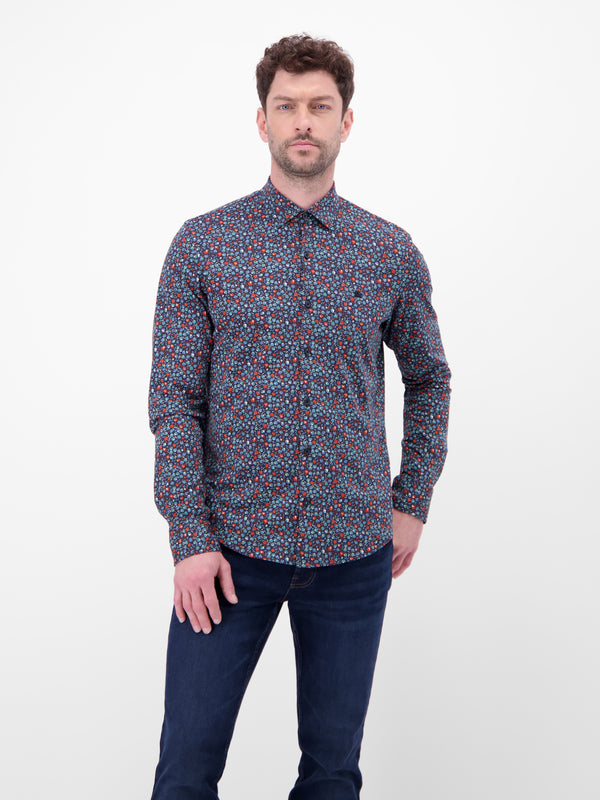 Jerseyhemd mit Haifischkragen - LERROS