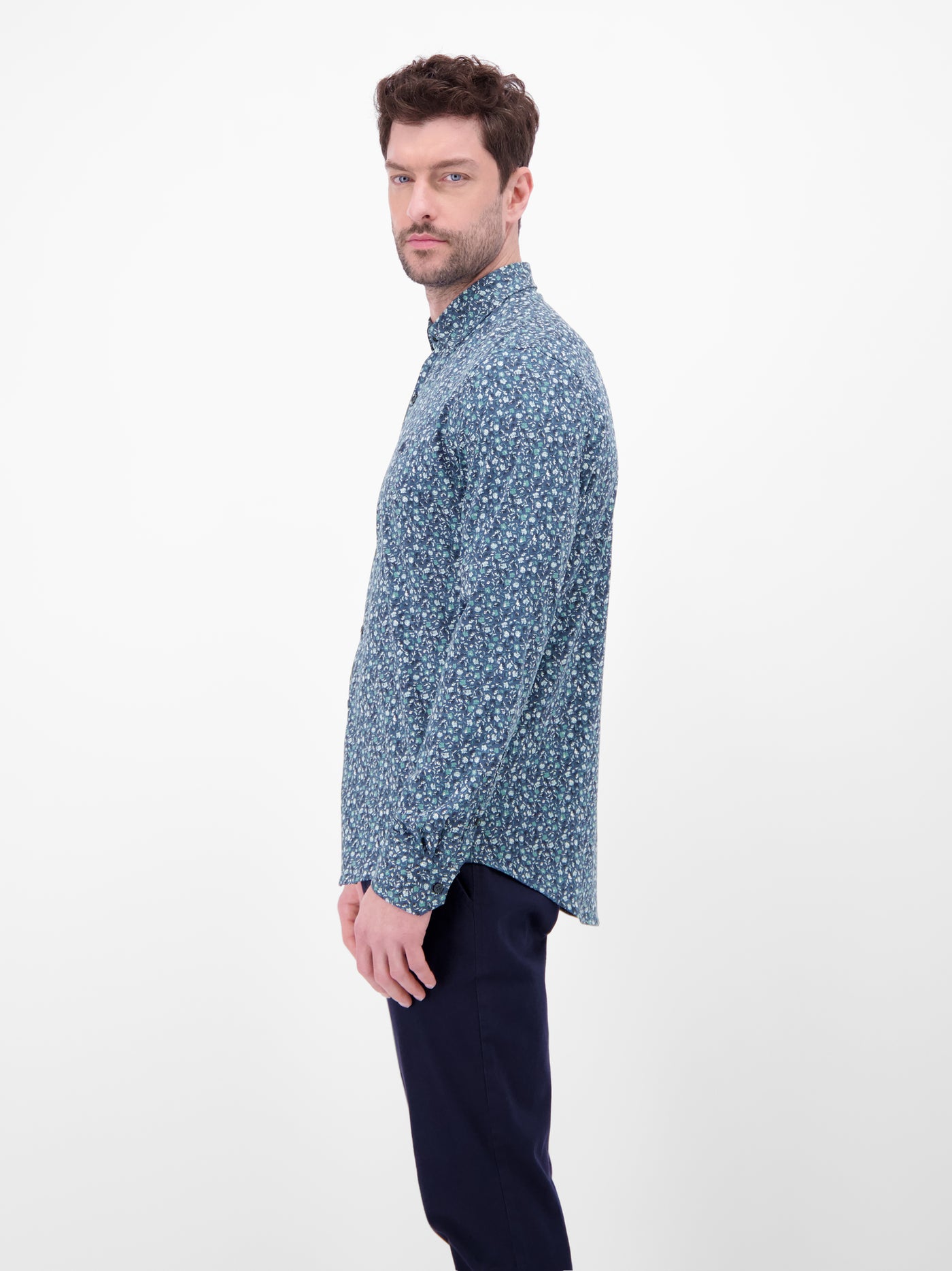 Jerseyhemd mit Haifischkragen - LERROS