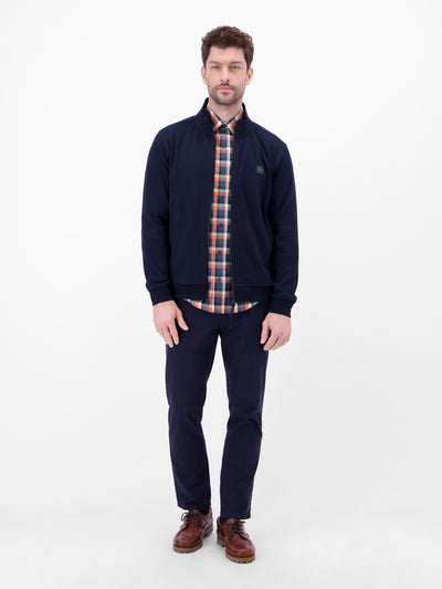 Karohemd mit Kentkragen und Brusttasche - LERROS