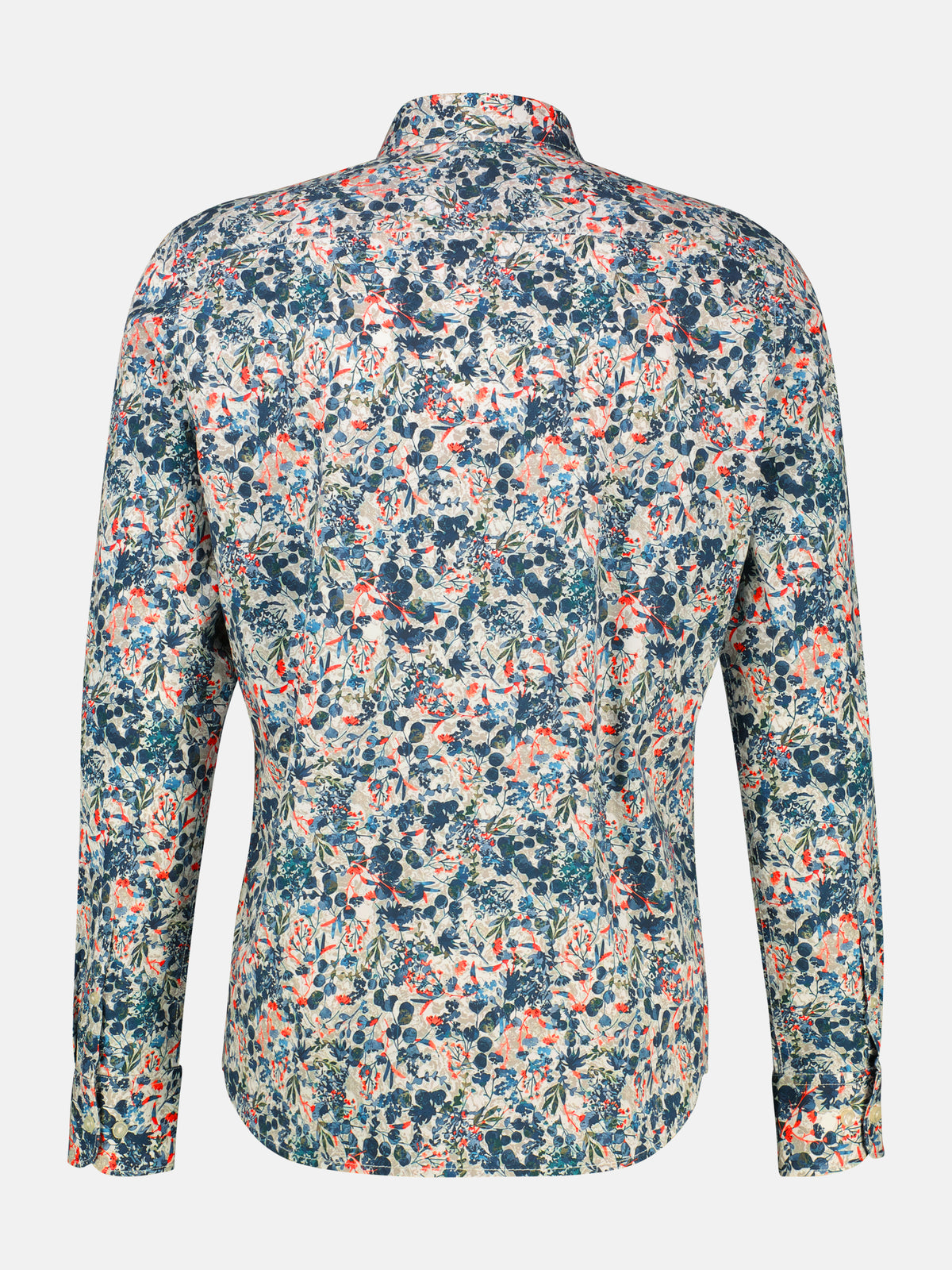 Langarmhemd mit floralem Alloverprint - LERROS