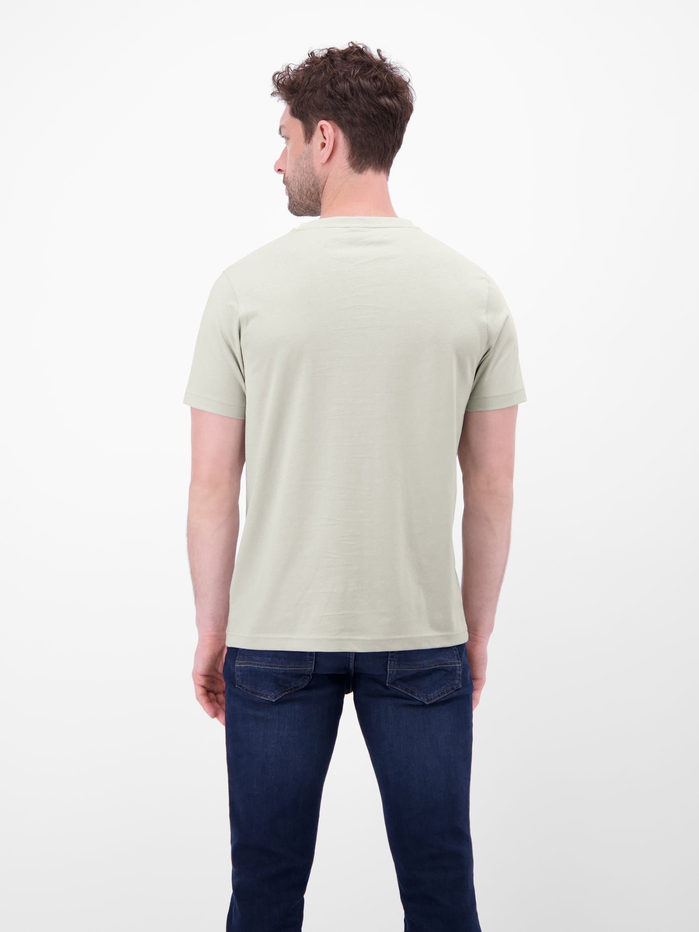 T-Shirt mit Rundhalsausschnitt - LERROS