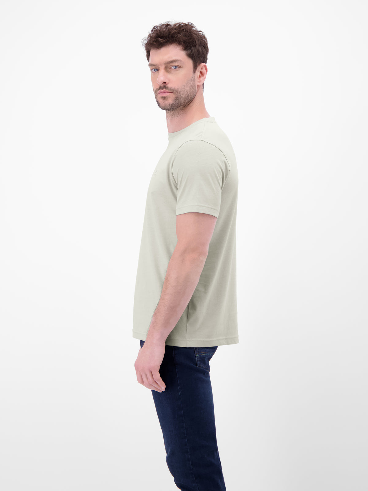 T-Shirt mit Rundhalsausschnitt - LERROS