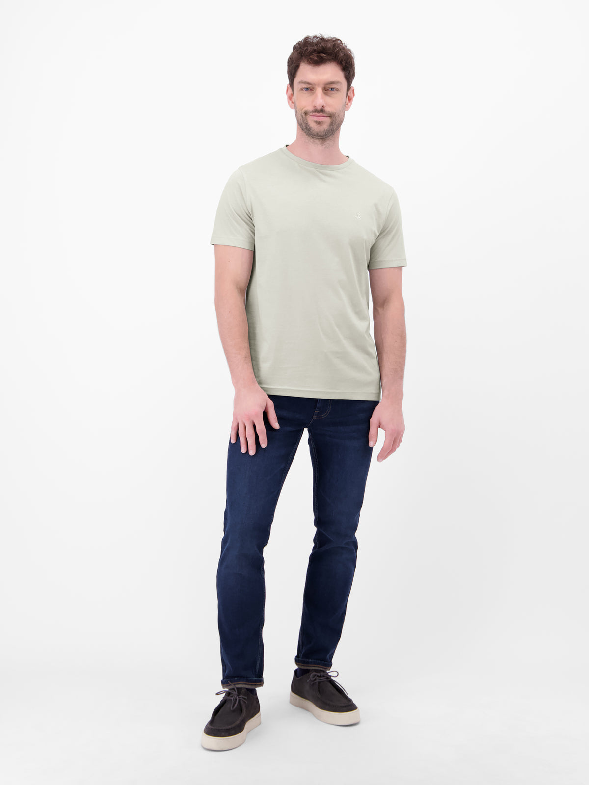 T-Shirt mit Rundhalsausschnitt - LERROS