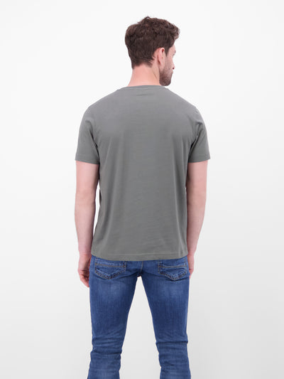 T-Shirt mit Rundhalsausschnitt - LERROS