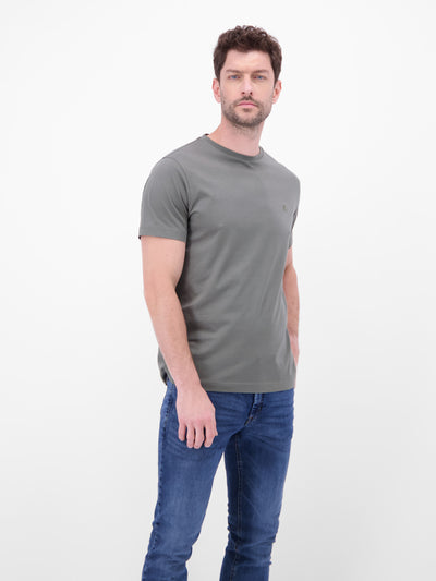 T-Shirt mit Rundhalsausschnitt - LERROS