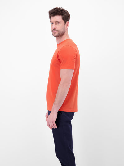 T-Shirt mit Rundhalsausschnitt - LERROS