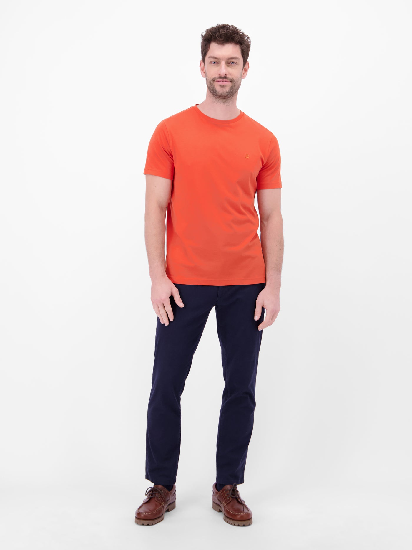 T-Shirt mit Rundhalsausschnitt - LERROS