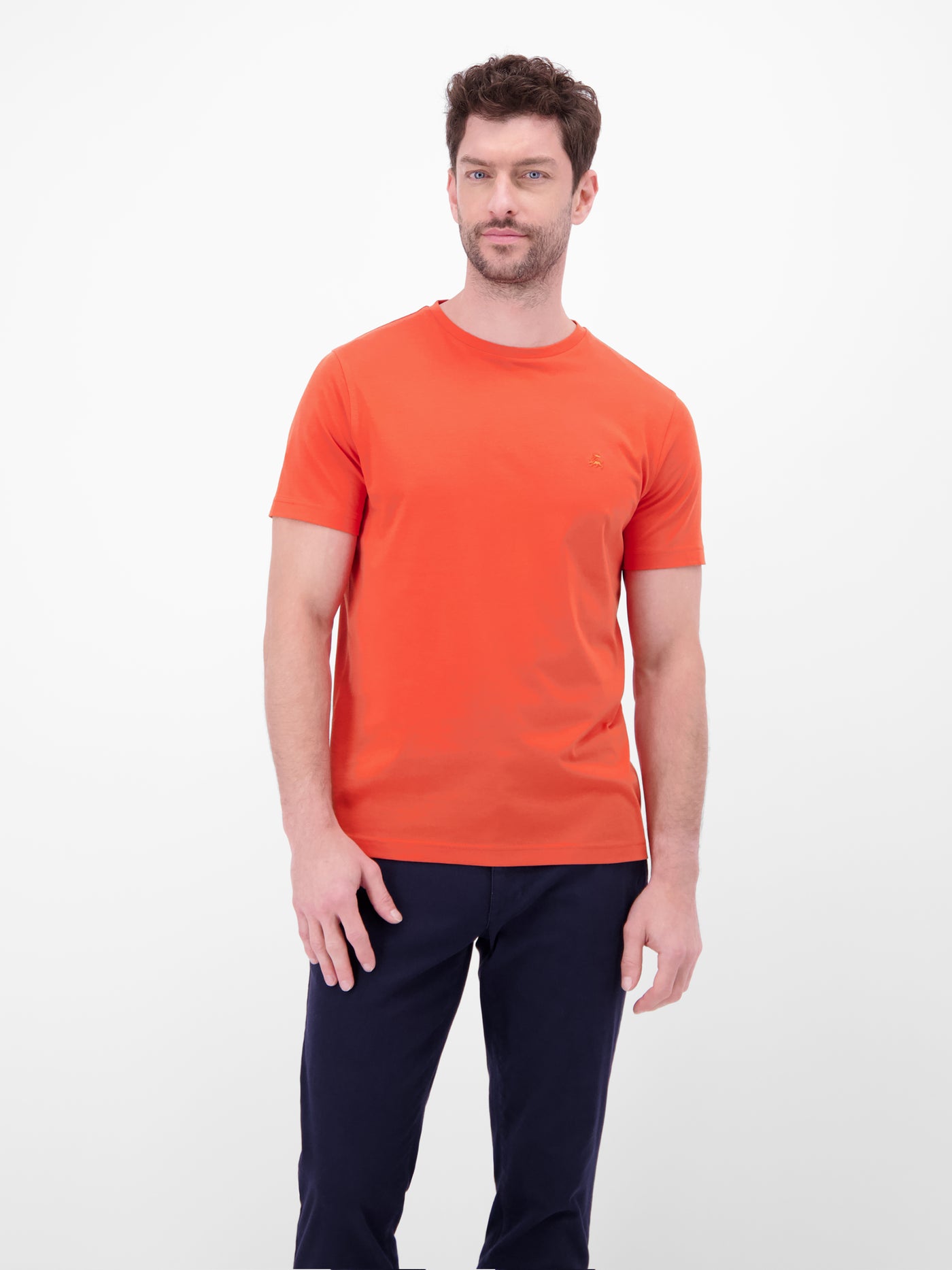 T-Shirt mit Rundhalsausschnitt - LERROS