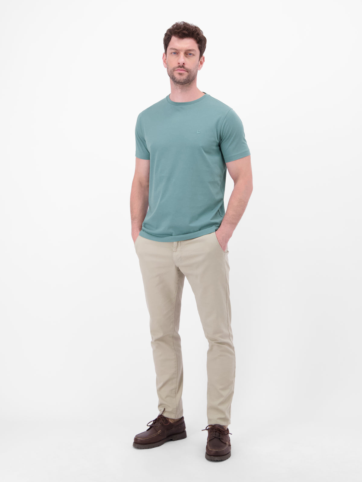 T-Shirt mit Rundhalsausschnitt - LERROS