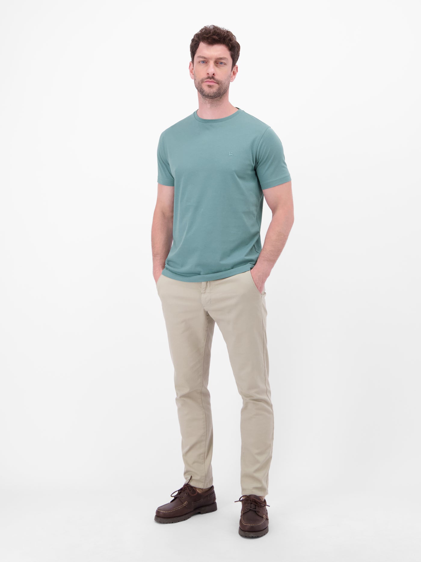 T-Shirt mit Rundhalsausschnitt - LERROS