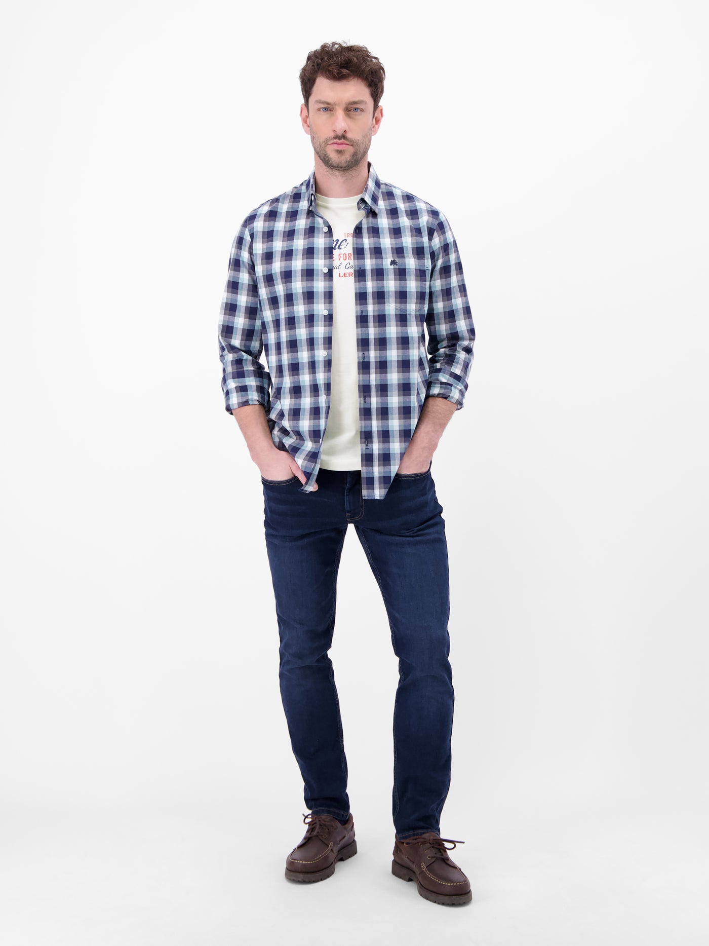 T-Shirt in Jersey-Qualität mit Print - LERROS