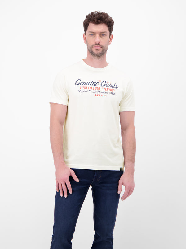 T-Shirt in Jersey-Qualität mit Print - LERROS