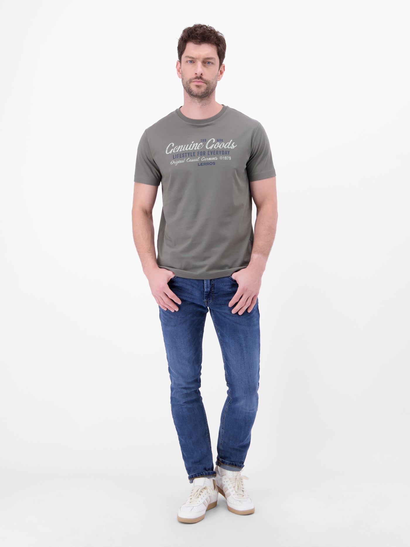 T-Shirt in Jersey-Qualität mit Print - LERROS