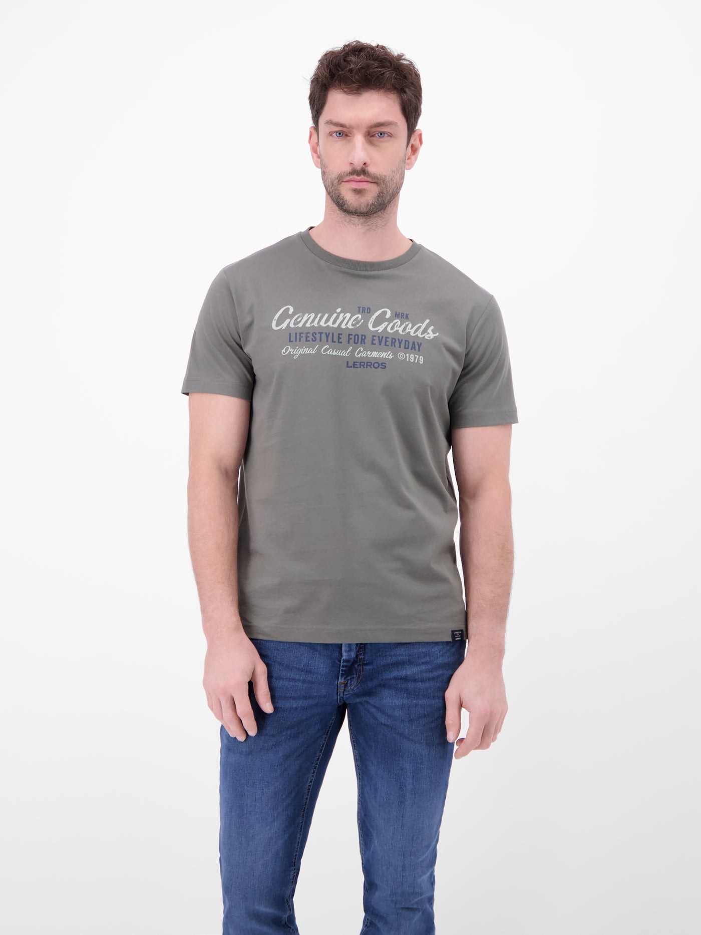 T-Shirt in Jersey-Qualität mit Print - LERROS