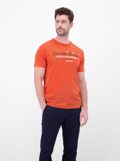T-Shirt in Jersey-Qualität mit Print - LERROS