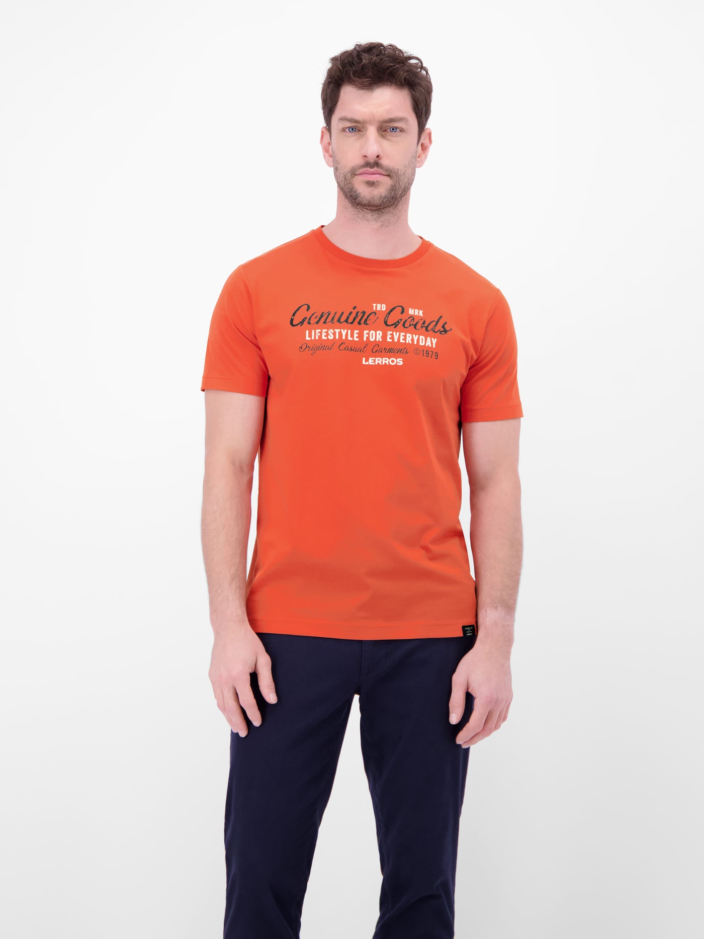 T-Shirt in Jersey-Qualität mit Print - LERROS