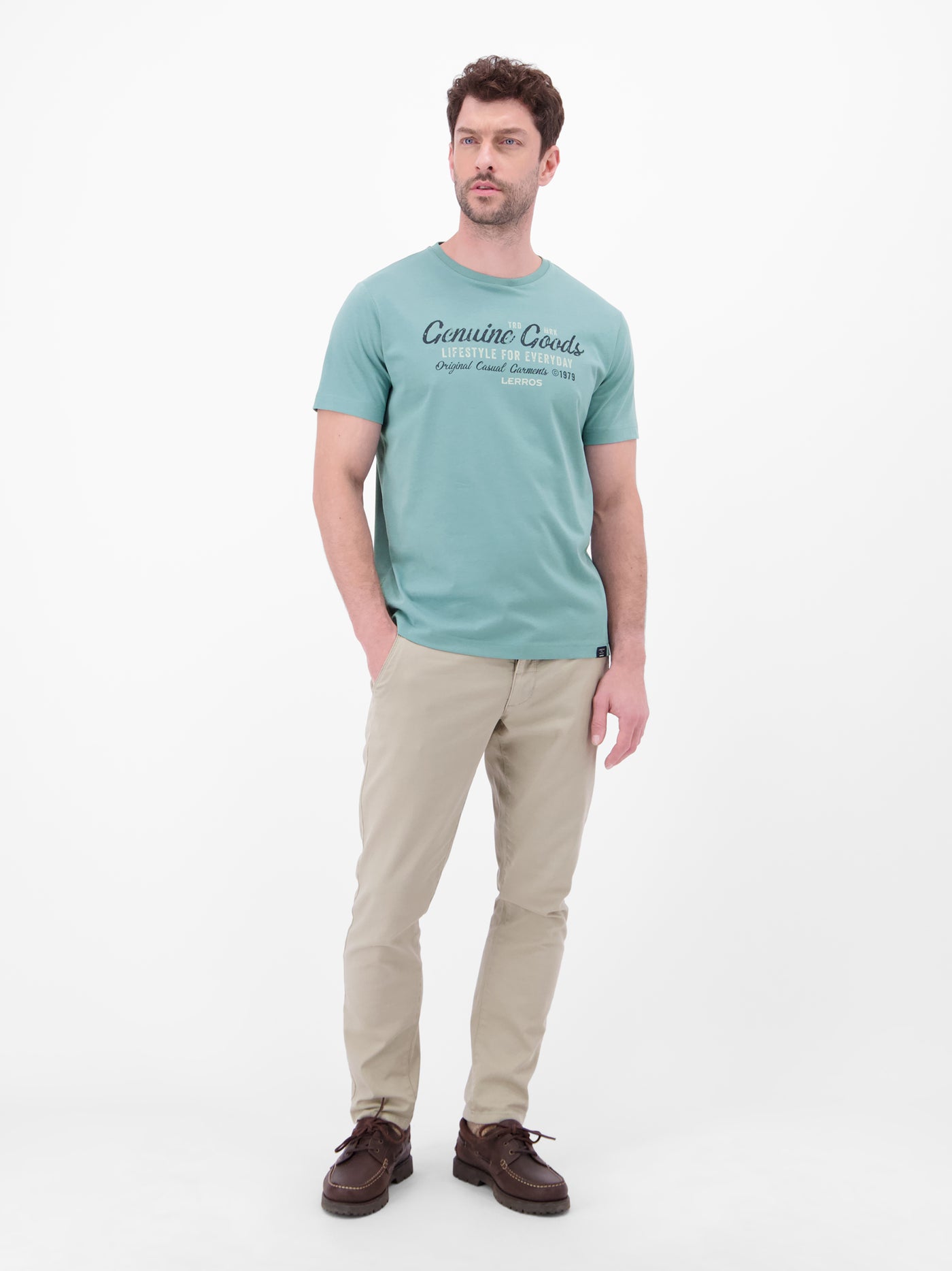 T-Shirt in Jersey-Qualität mit Print - LERROS