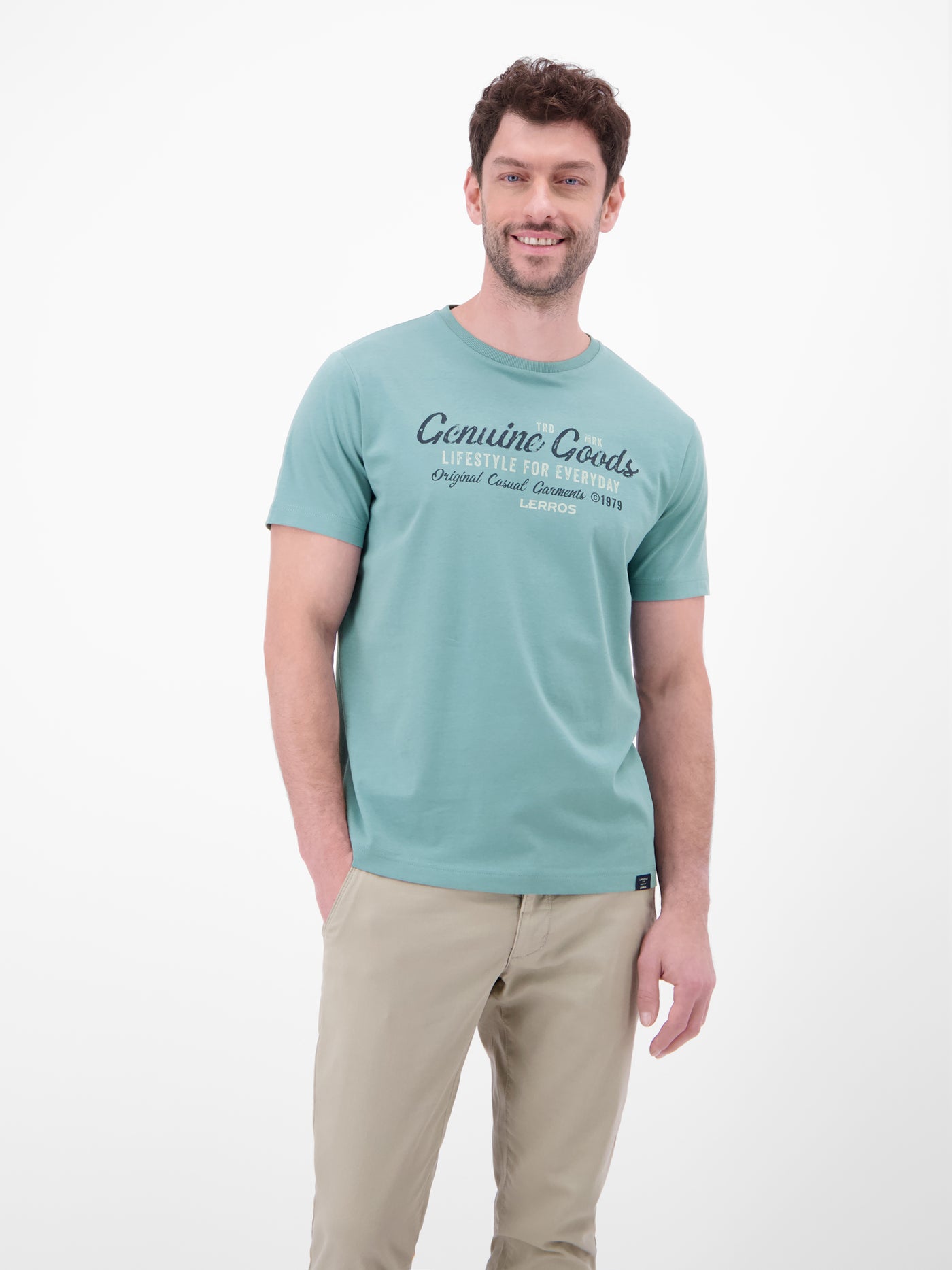 T-Shirt in Jersey-Qualität mit Print - LERROS