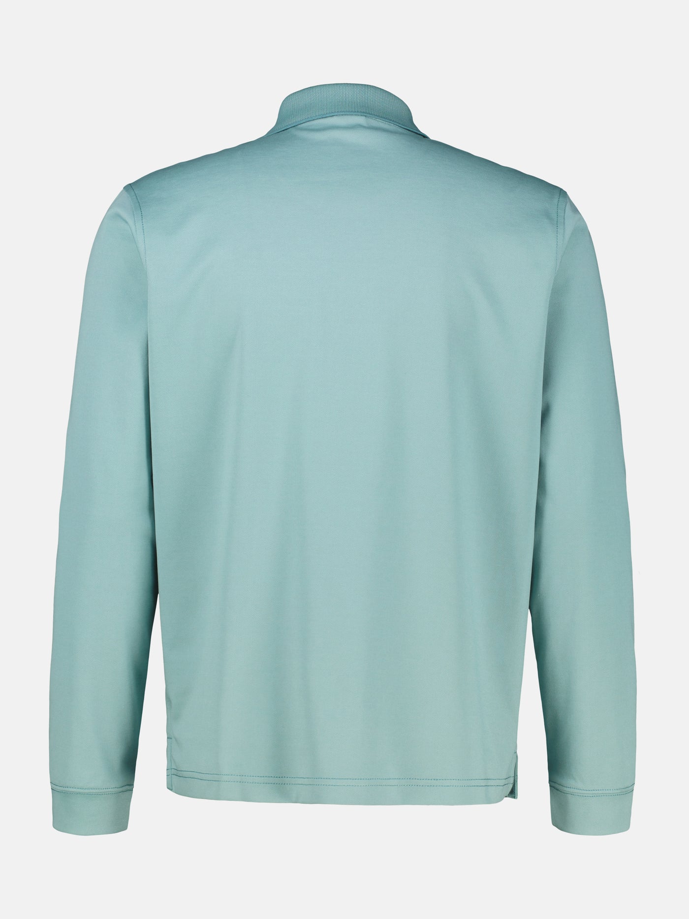 Langarm Polo mit Brusttasche aus Baumwollmix - LERROS