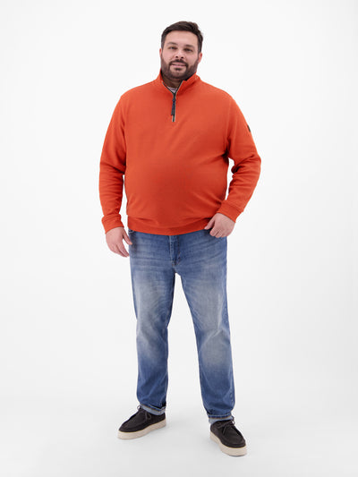 Troyer in Sweatqualität aus Strickmaterial - LERROS