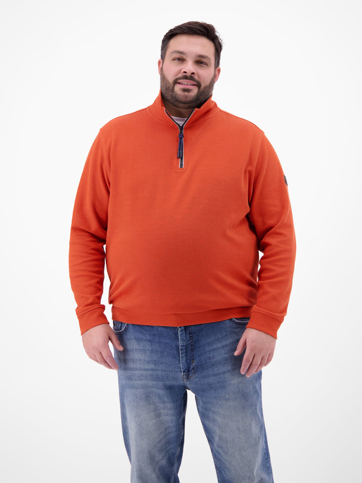 Troyer in Sweatqualität aus Strickmaterial - LERROS