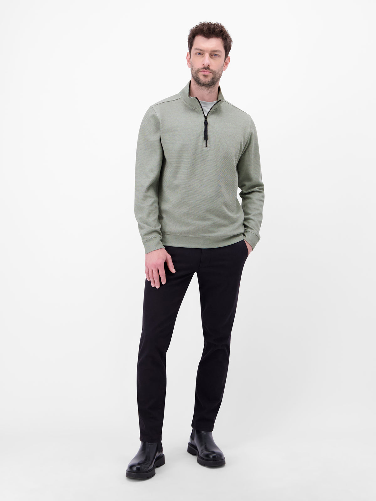 Troyer in hochwertiger Sweatqualität - LERROS