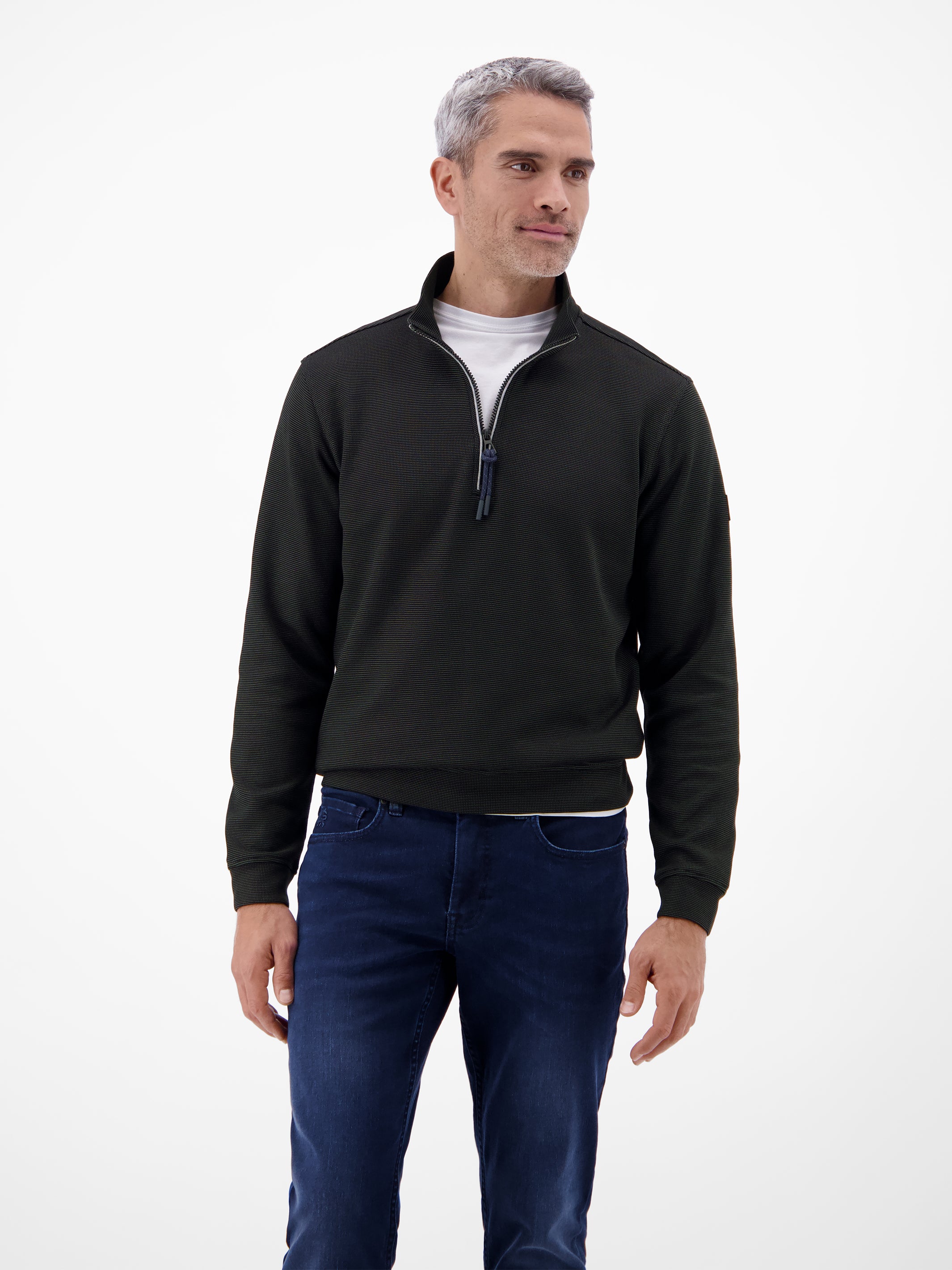 Troyer in hochwertiger Sweatqualität - Sweatshirt