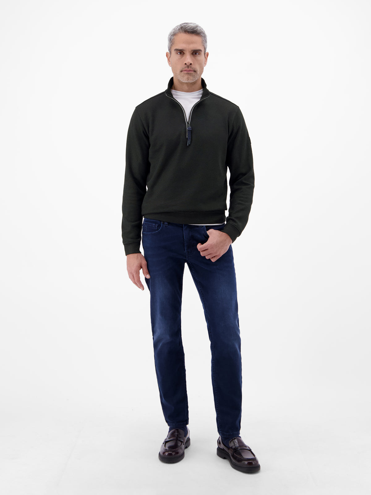 Troyer in hochwertiger Sweatqualität - Sweatshirt