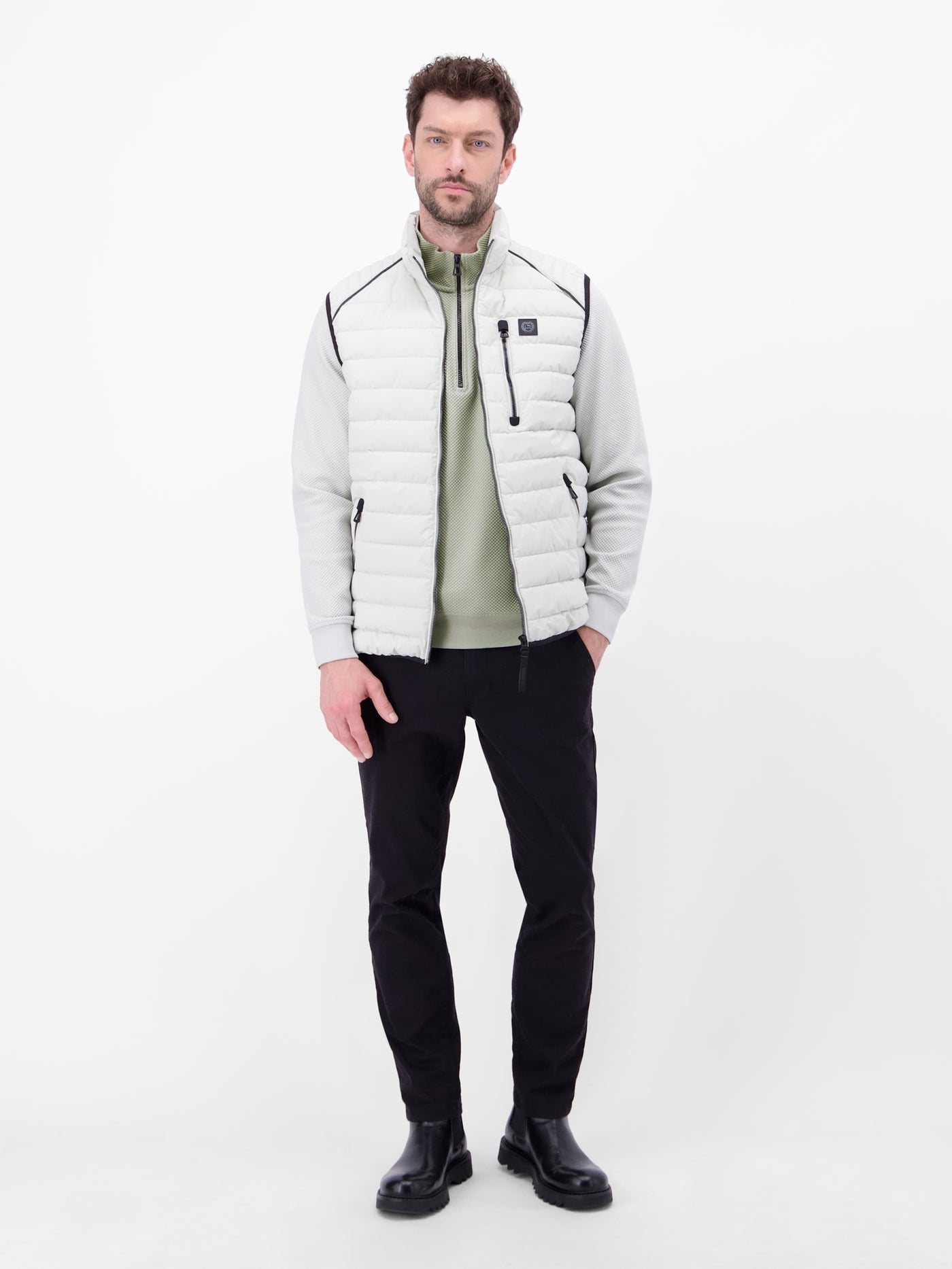 Troyer mit Reißverschlusskragen - LERROS