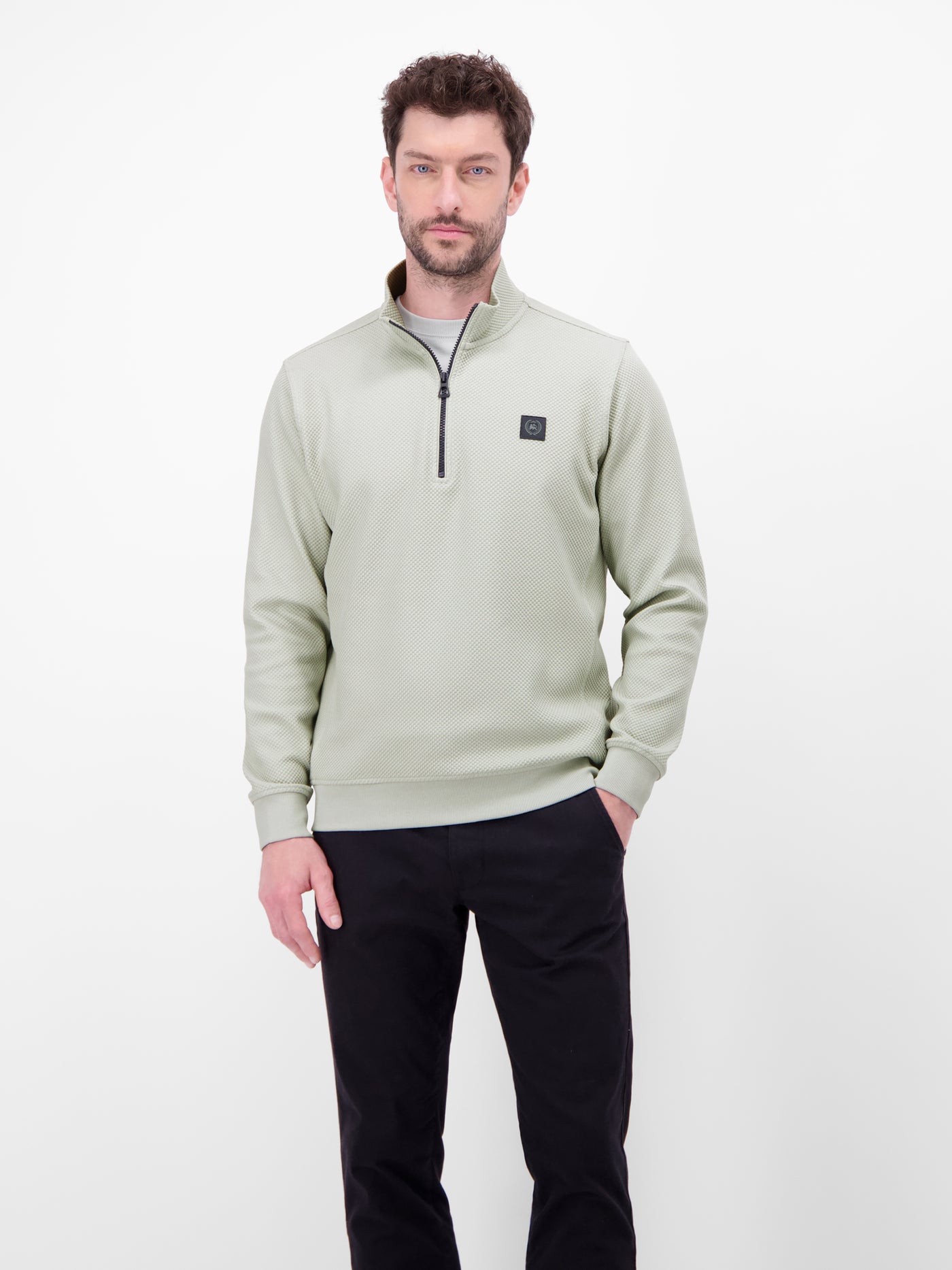 Troyer mit Reißverschlusskragen - LERROS