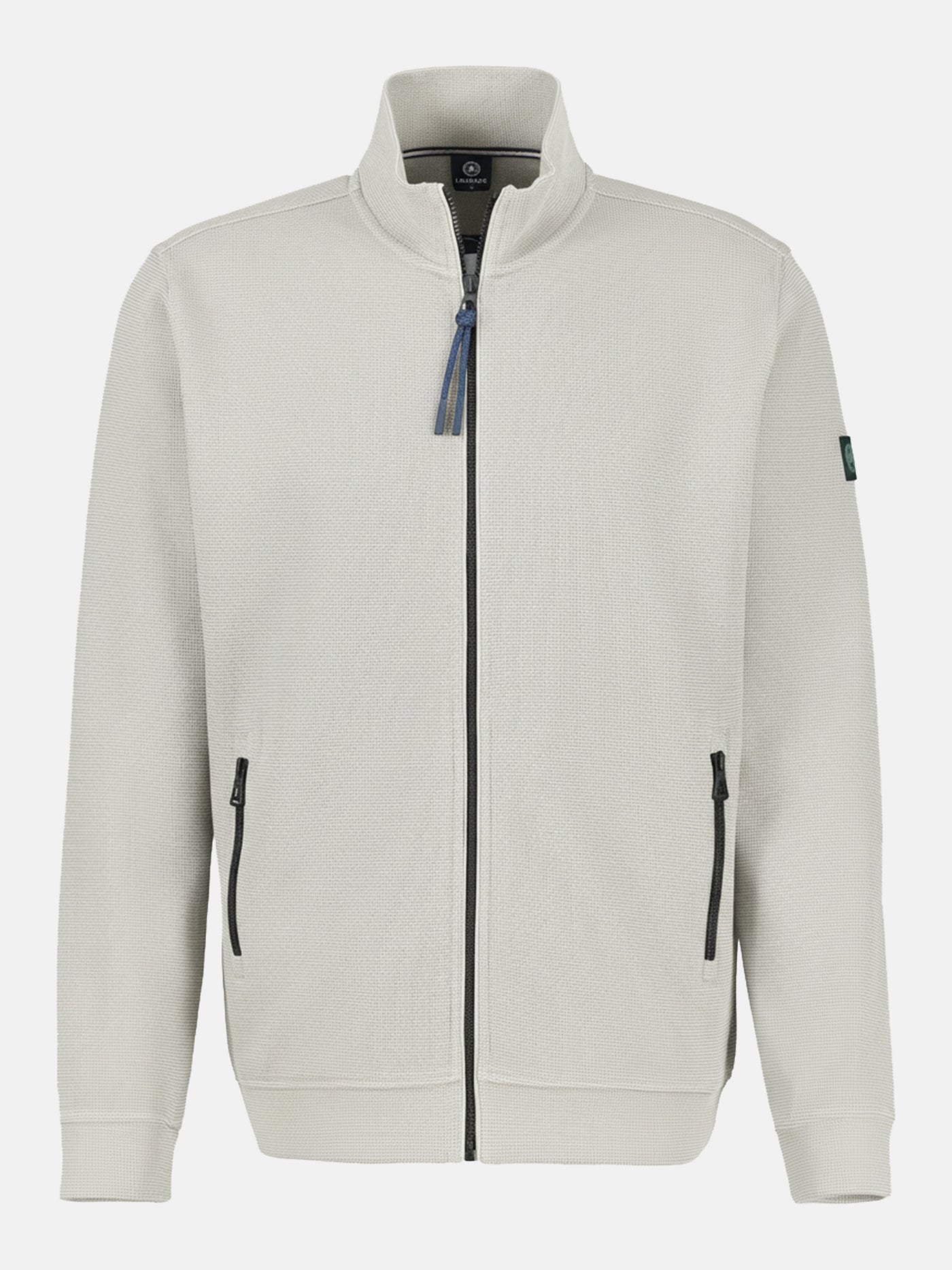 Sweatjacke aus weichem Baumwollmischgewebe - LERROS