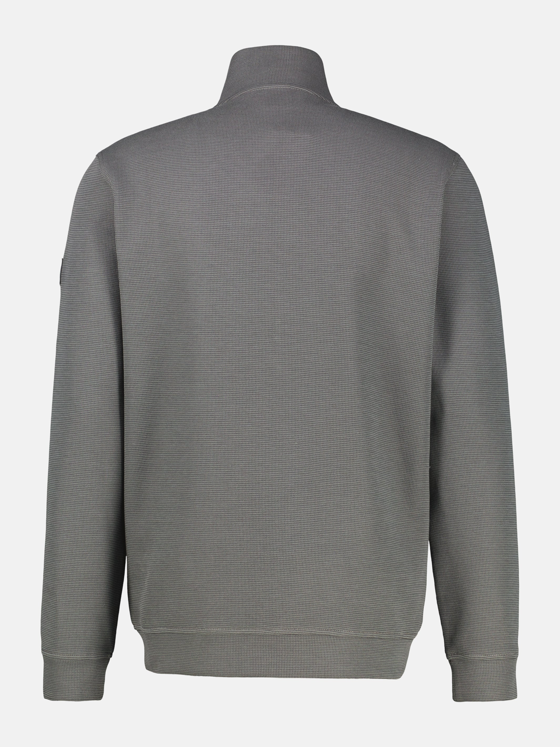 Sweatjacke aus weichem Baumwollmischgewebe - LERROS