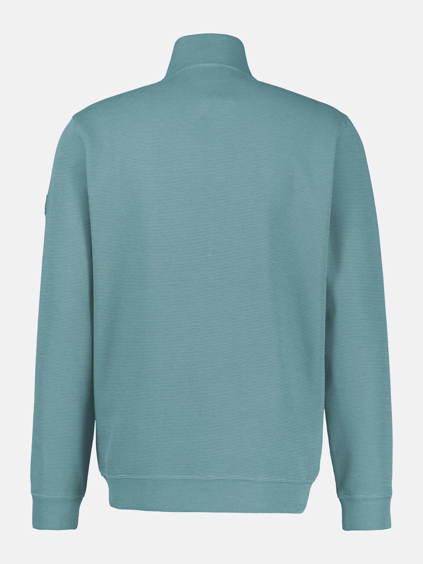 Sweatjacke aus weichem Baumwollmischgewebe - LERROS