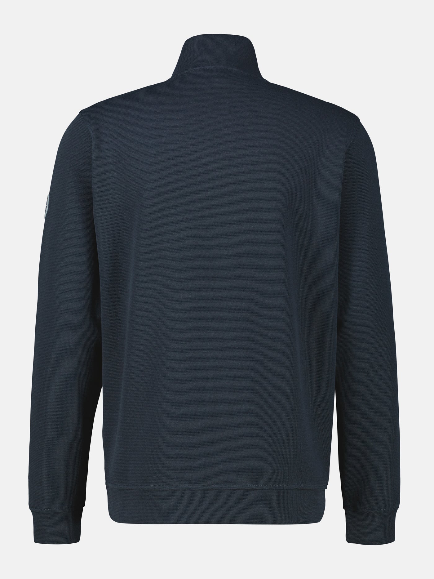 Sweatjacke aus weichem Baumwollmischgewebe - LERROS