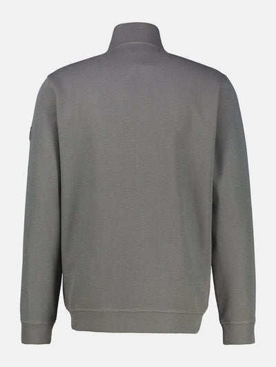 Sweatjacke aus Baumwollmischgewebe - LERROS