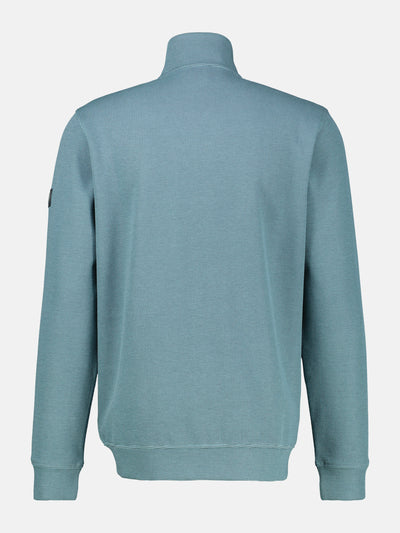 Sweatjacke aus Baumwollmischgewebe - LERROS