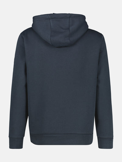 Sweatjacke im Hoodie-Look aus Mischgewebe - LERROS