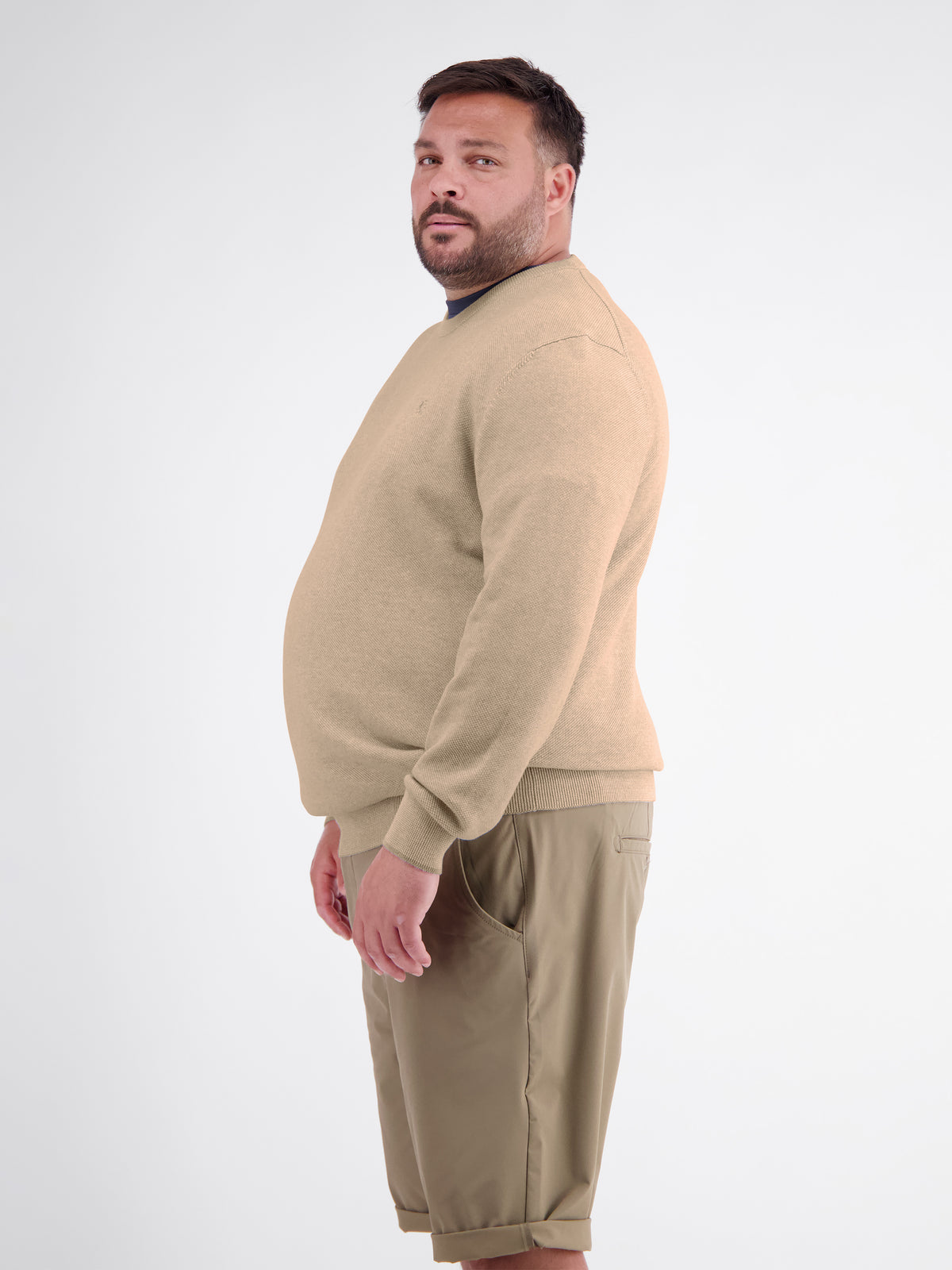 Sweatshirt in a sporty 2-tone look