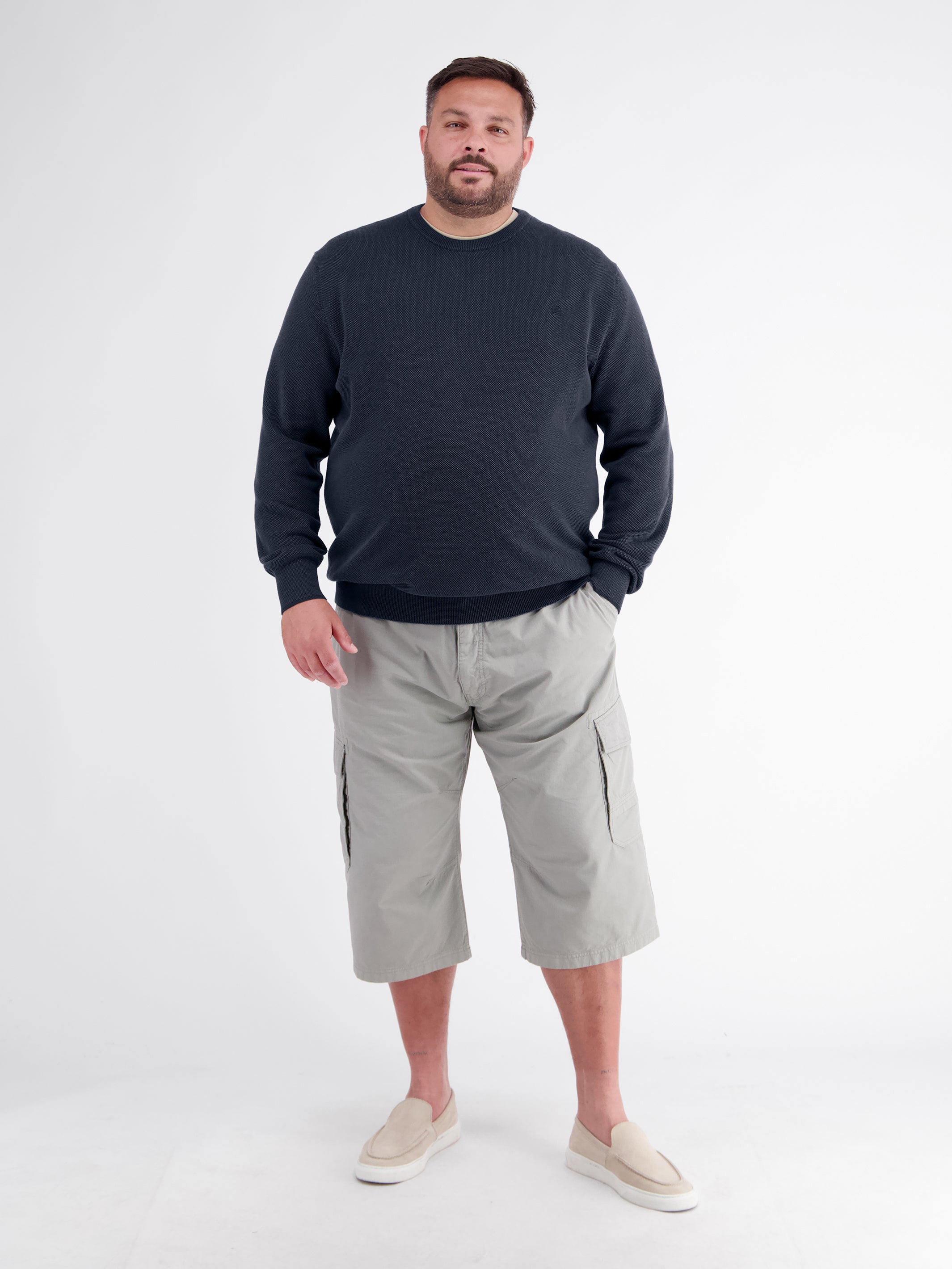 Sweatshirt in a sporty 2-tone look