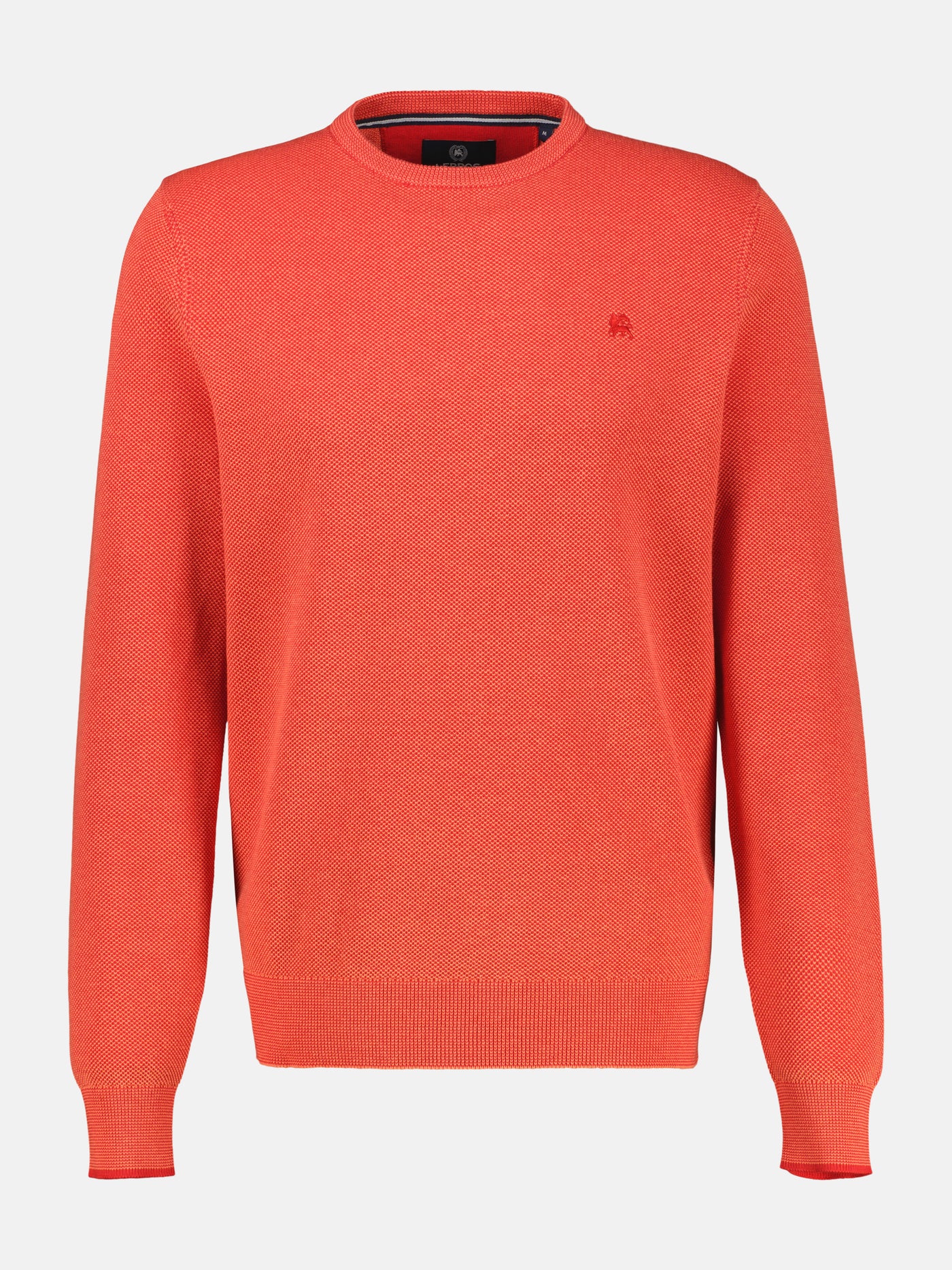 Strickpullover in sportiver 2-Tone-Optik - LERROS